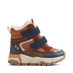 Wheat Bootie Lucka Tex - Navy